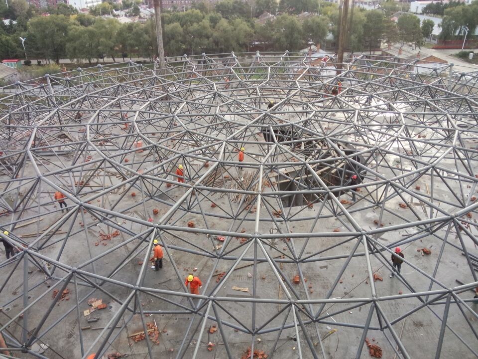 三门峡全民健身中心网架